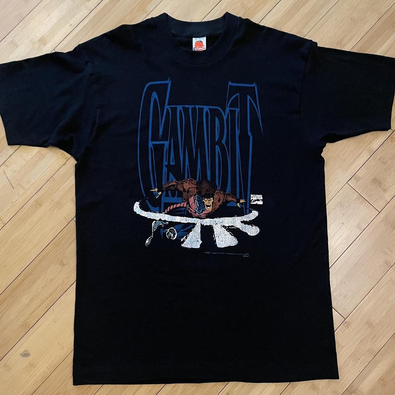 Vintage 90s Marvel Gambit shirt by Comic | Depop