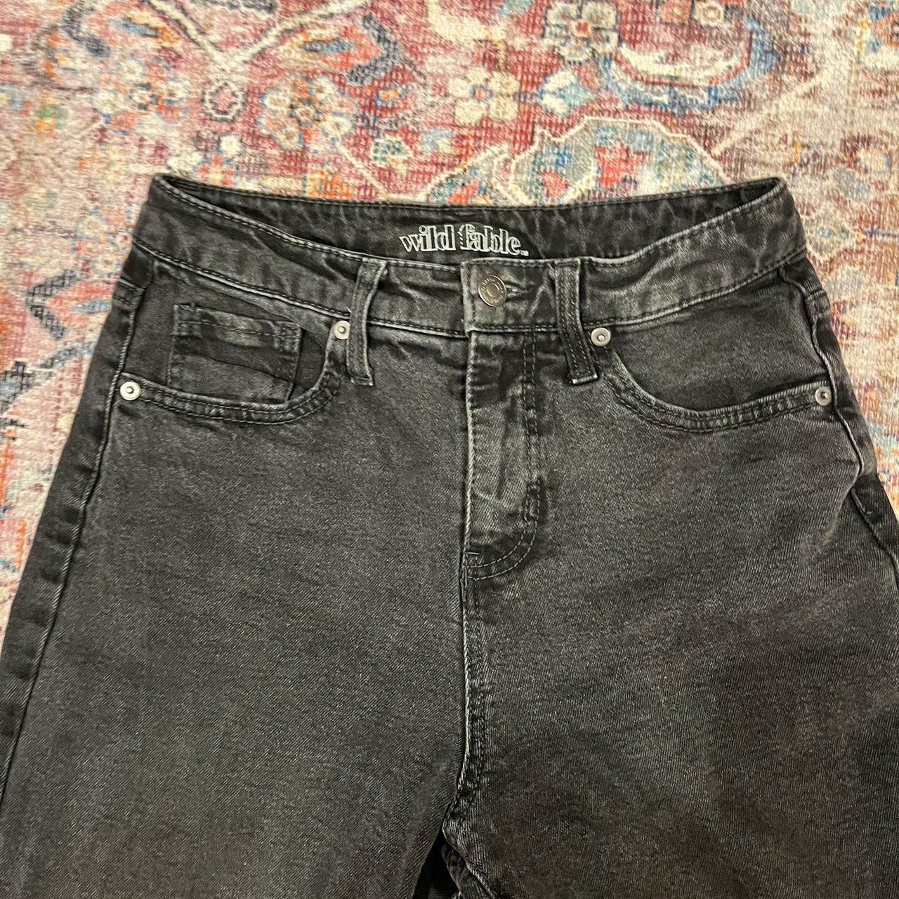 Wide leg black jeans from target! Price negotiable Depop