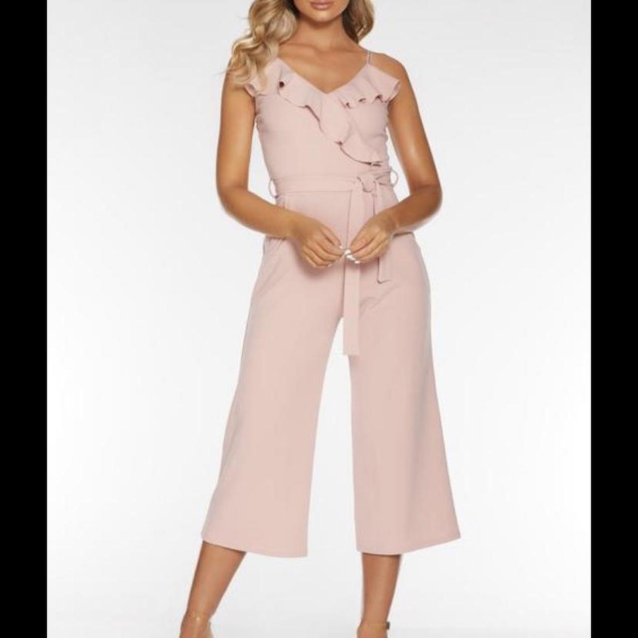 Quiz dusky sale pink jumpsuit