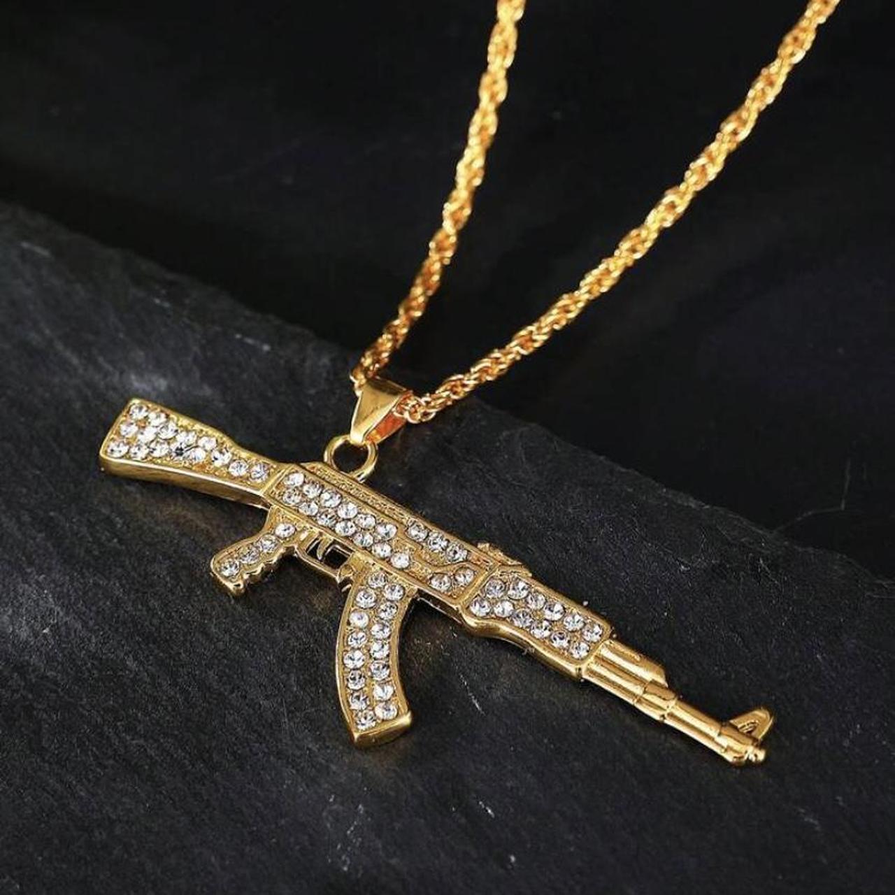 Buy AK-47 Rifle Necklace Online in India - Etsy