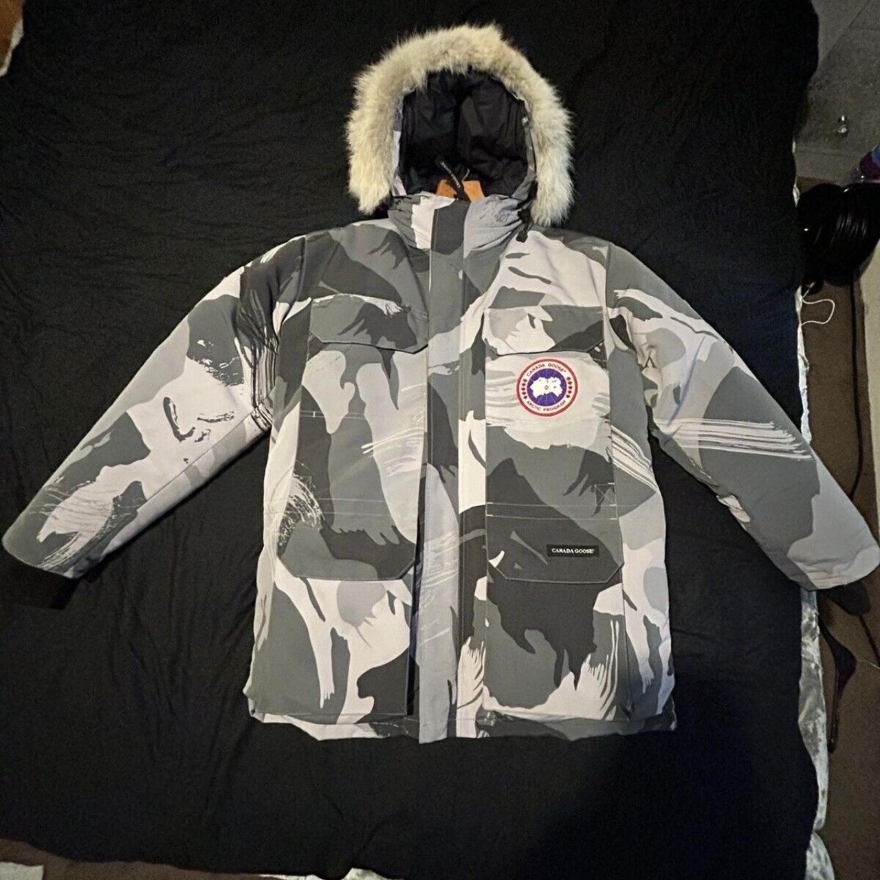 Canada goose expedition parka on sale grey