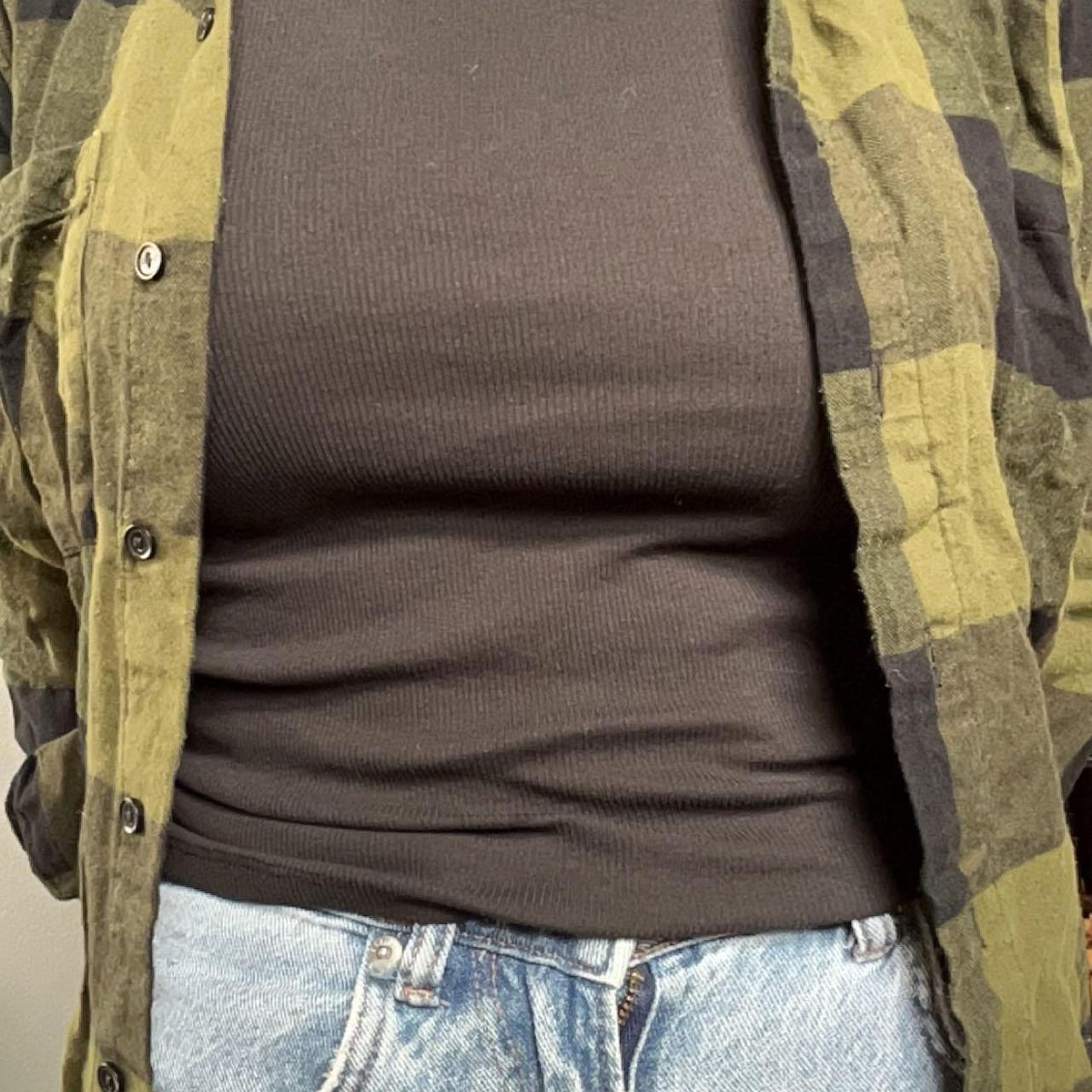 Women's Green and Khaki Poloshirts Depop