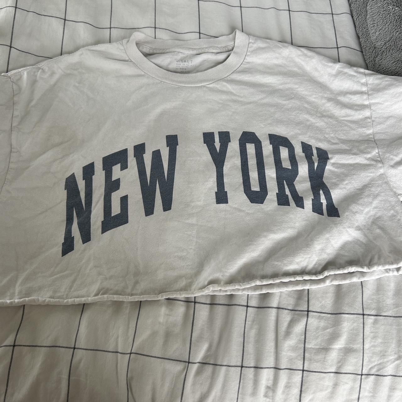 new york oversized brandy melville shirt. super cute... - Depop