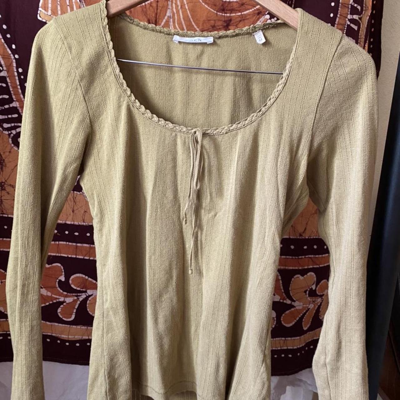 Women's Khaki Shirt Depop