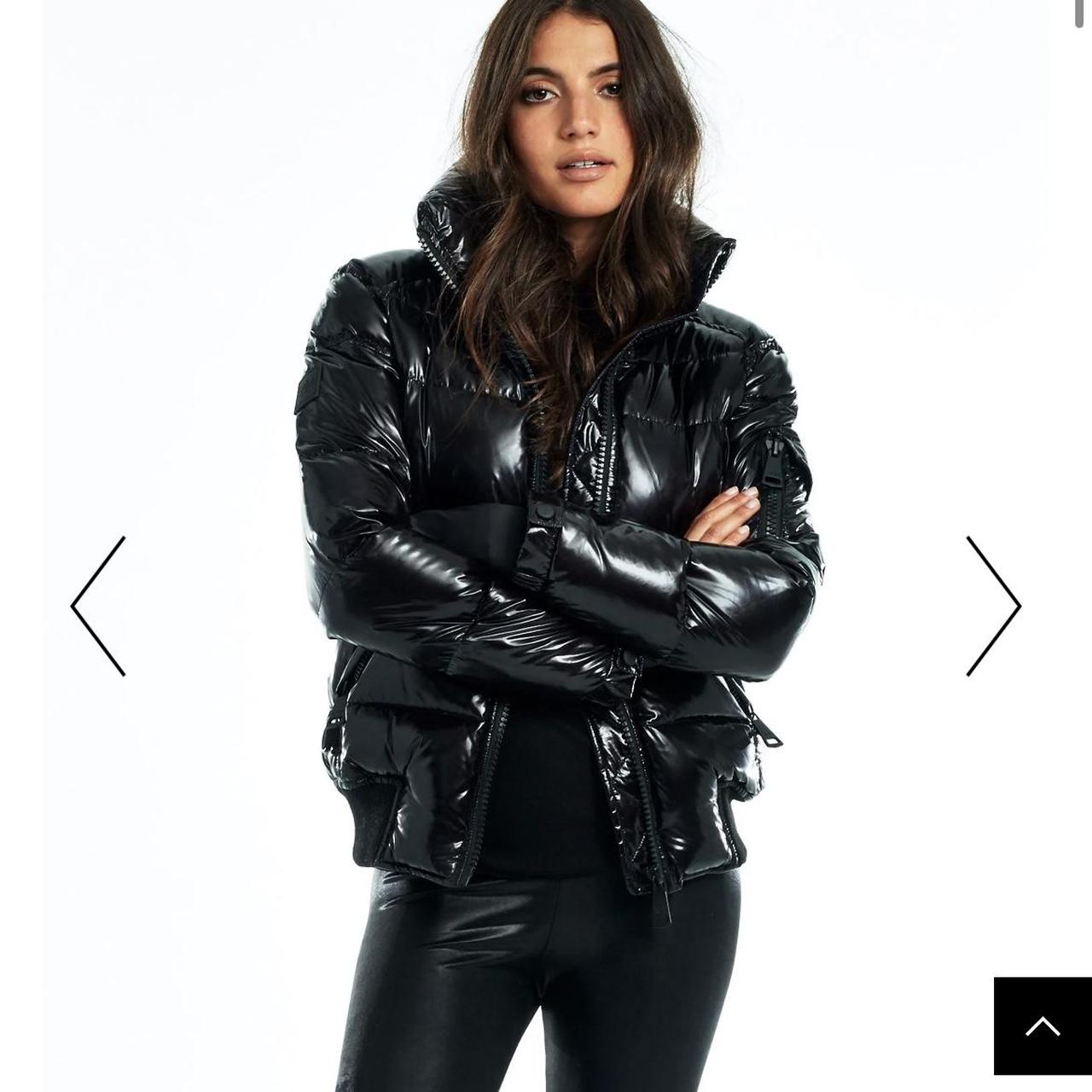 SAM Women's Black Coat Depop