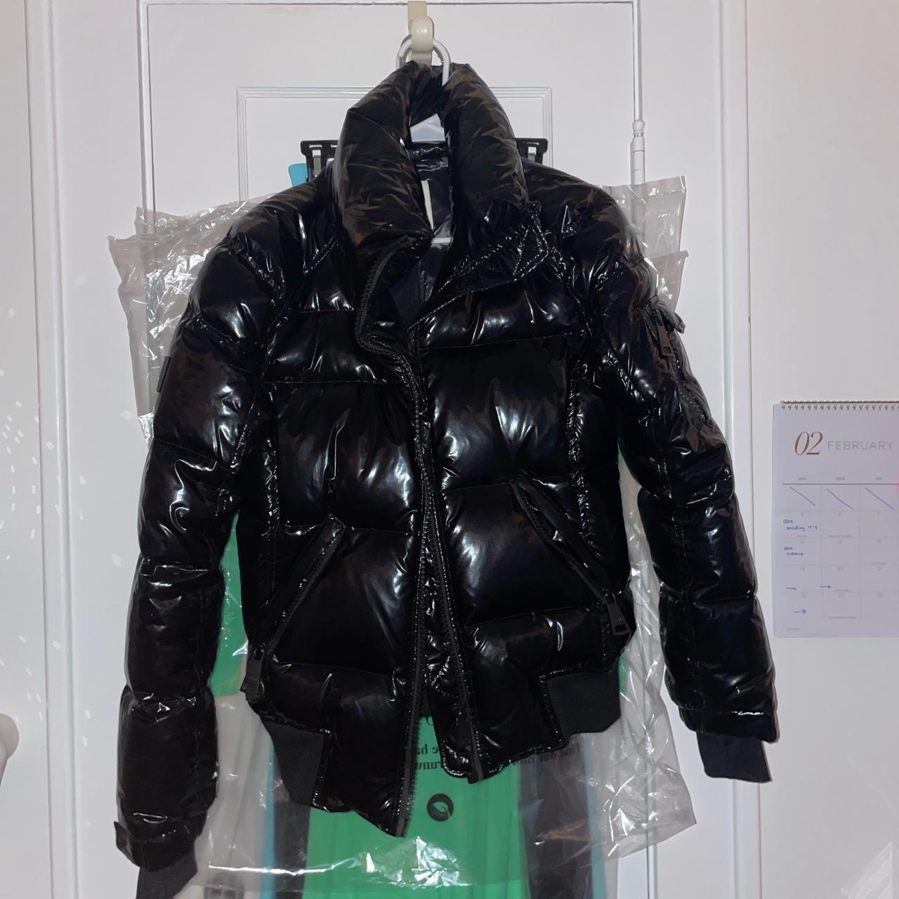 SAM Women's Black Coat Depop