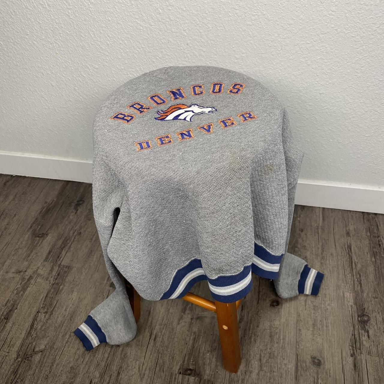 Vintage Denver Broncos crewneck sweatshirt. XL but - Depop