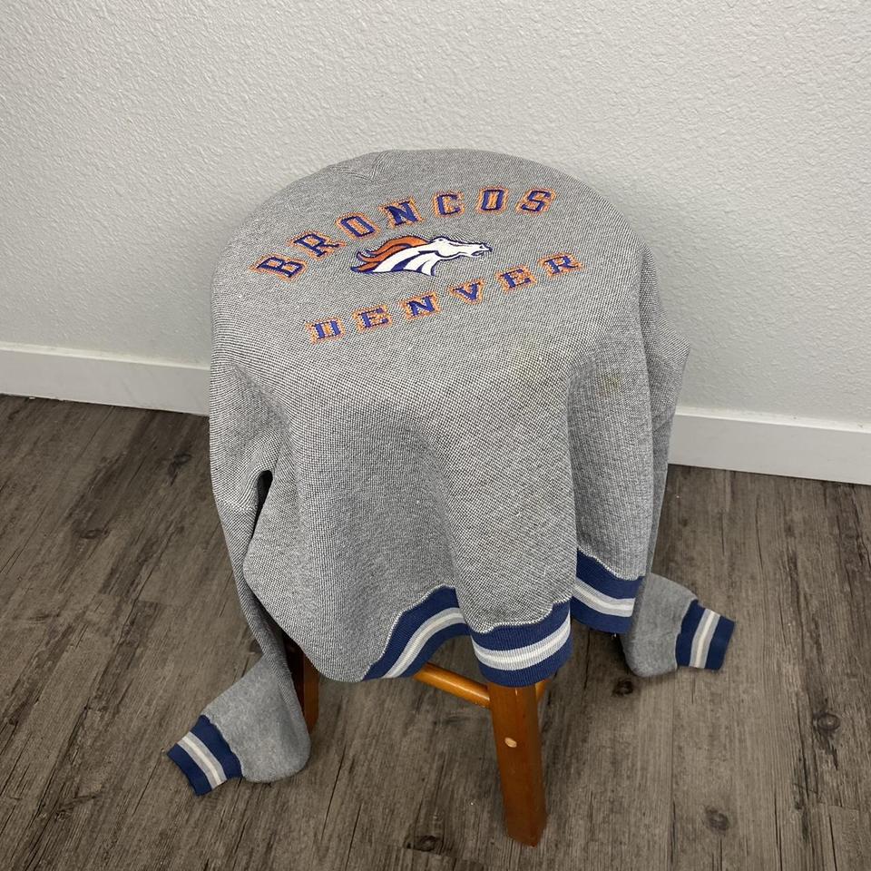 Vintage 90's baggy Denver Broncos sweatshirt In - Depop