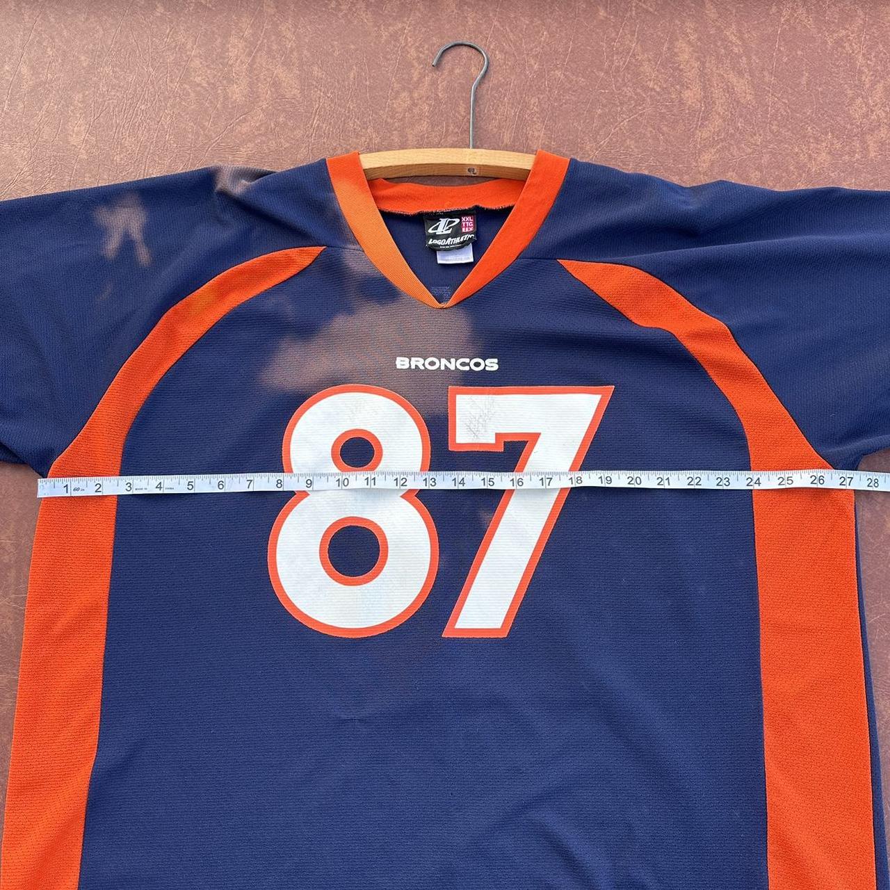 Vtg Starter Ed McCaffrey #87 Denver Broncos Jersey - Depop