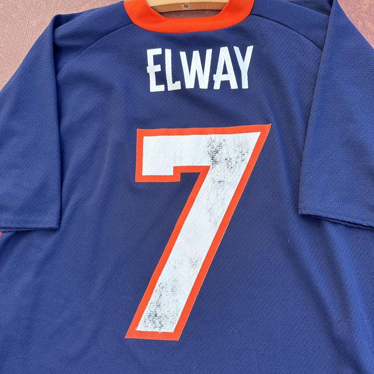 Vintage 90s John Elway Champion Jersey Lucky - Depop