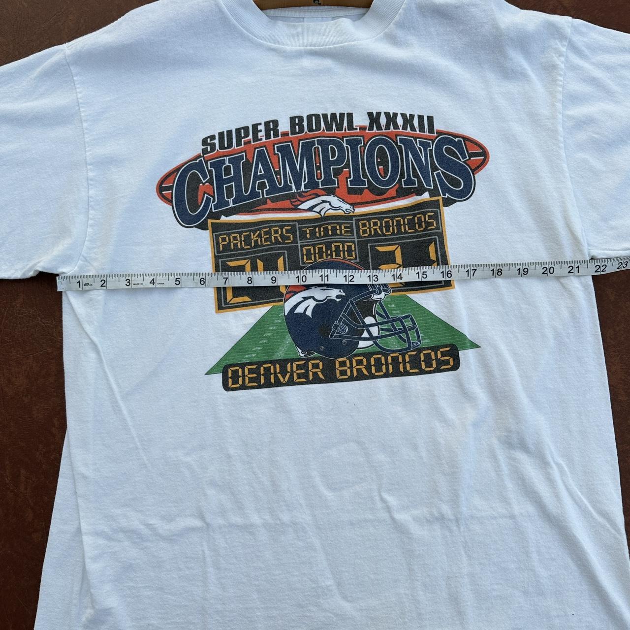 Vintage Denver Broncos NFL graphic t shirt. Super - Depop