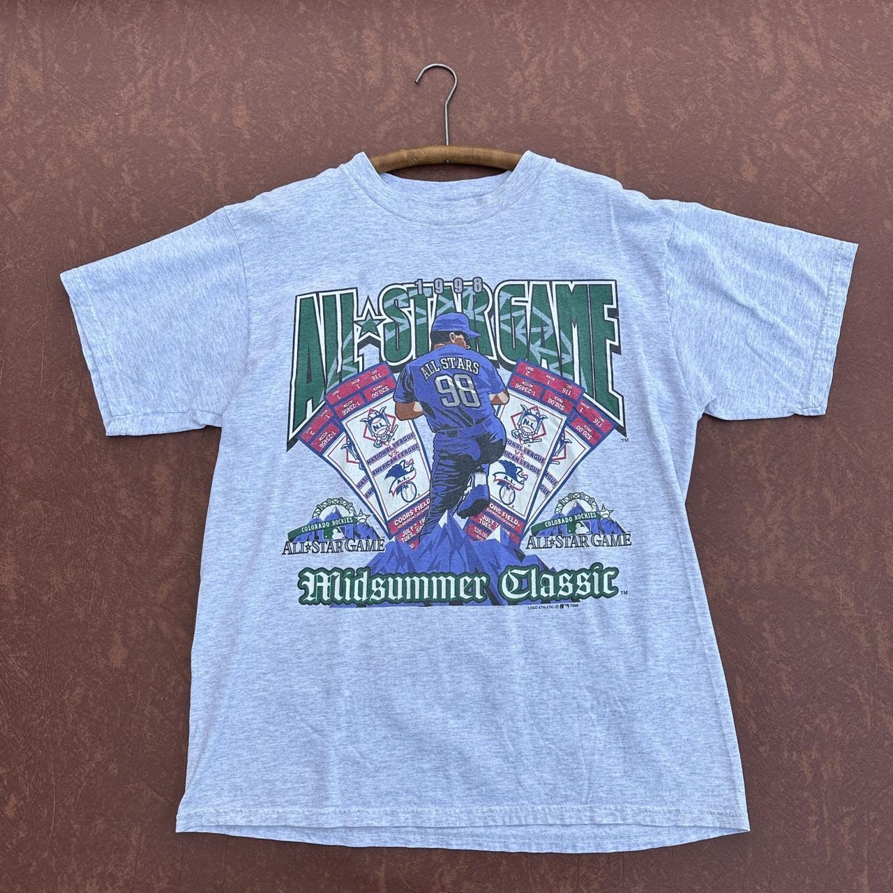 Vintage 90s Colorado Rockies T-shirt MLB Coors Field Denver 