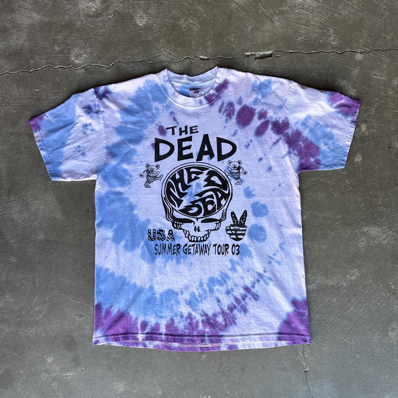 Grateful Dead vintage band tee shirt. Spring tour - Depop