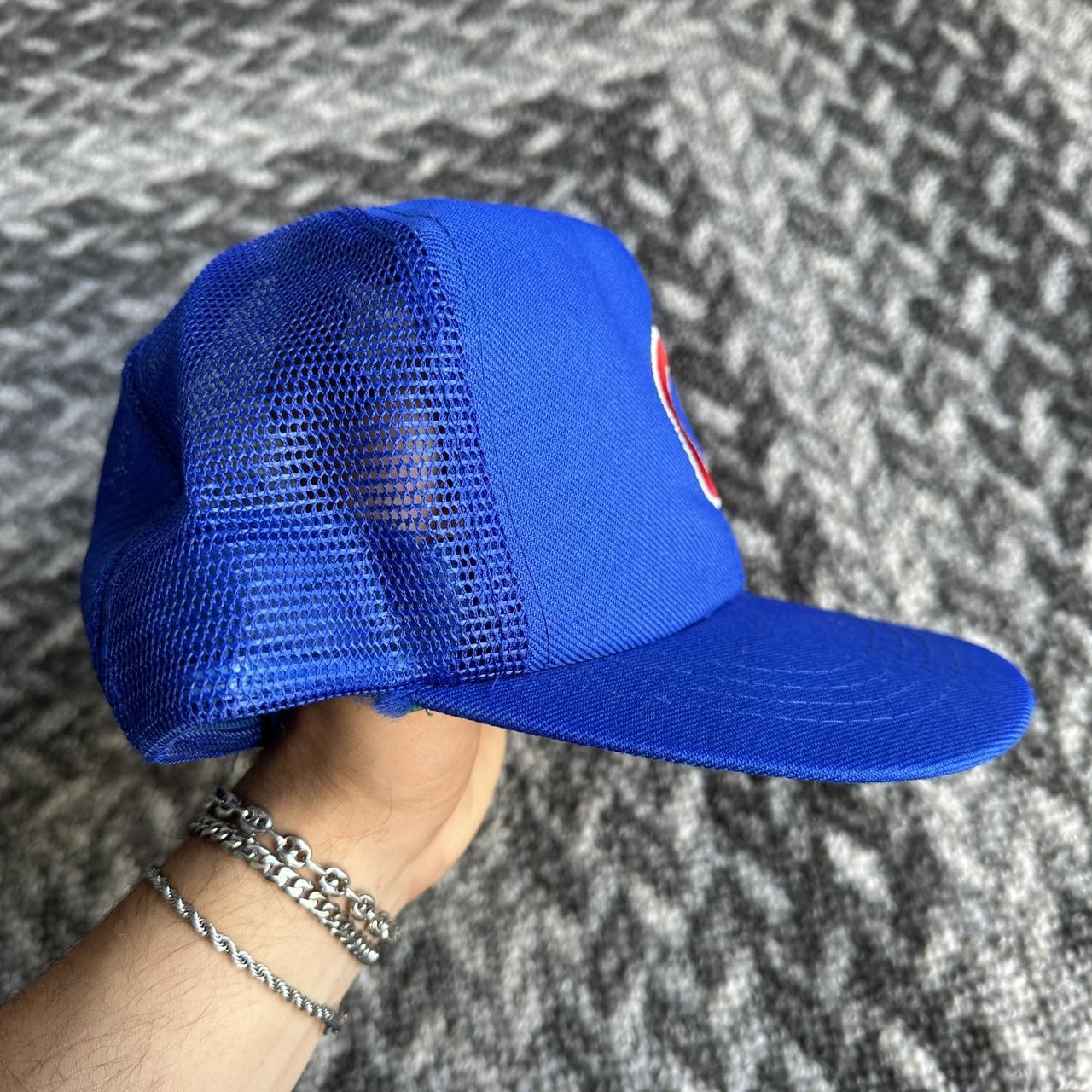 Vintage Chicago Cubs Trucker Hat Chicago Cubs - Depop