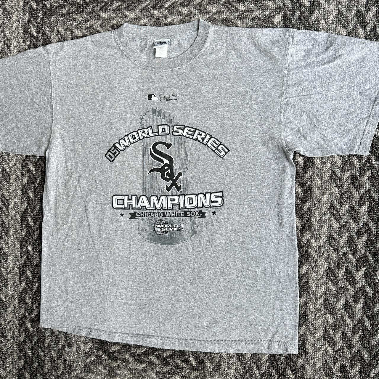 Chicago White Sox 2005 World Series Champions Lee USA T-Shirt XL MLB  Baseball