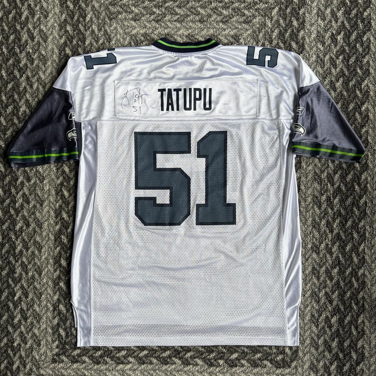 Vintage NFL Seattle Seahawks Lofa Tatupu Jersey