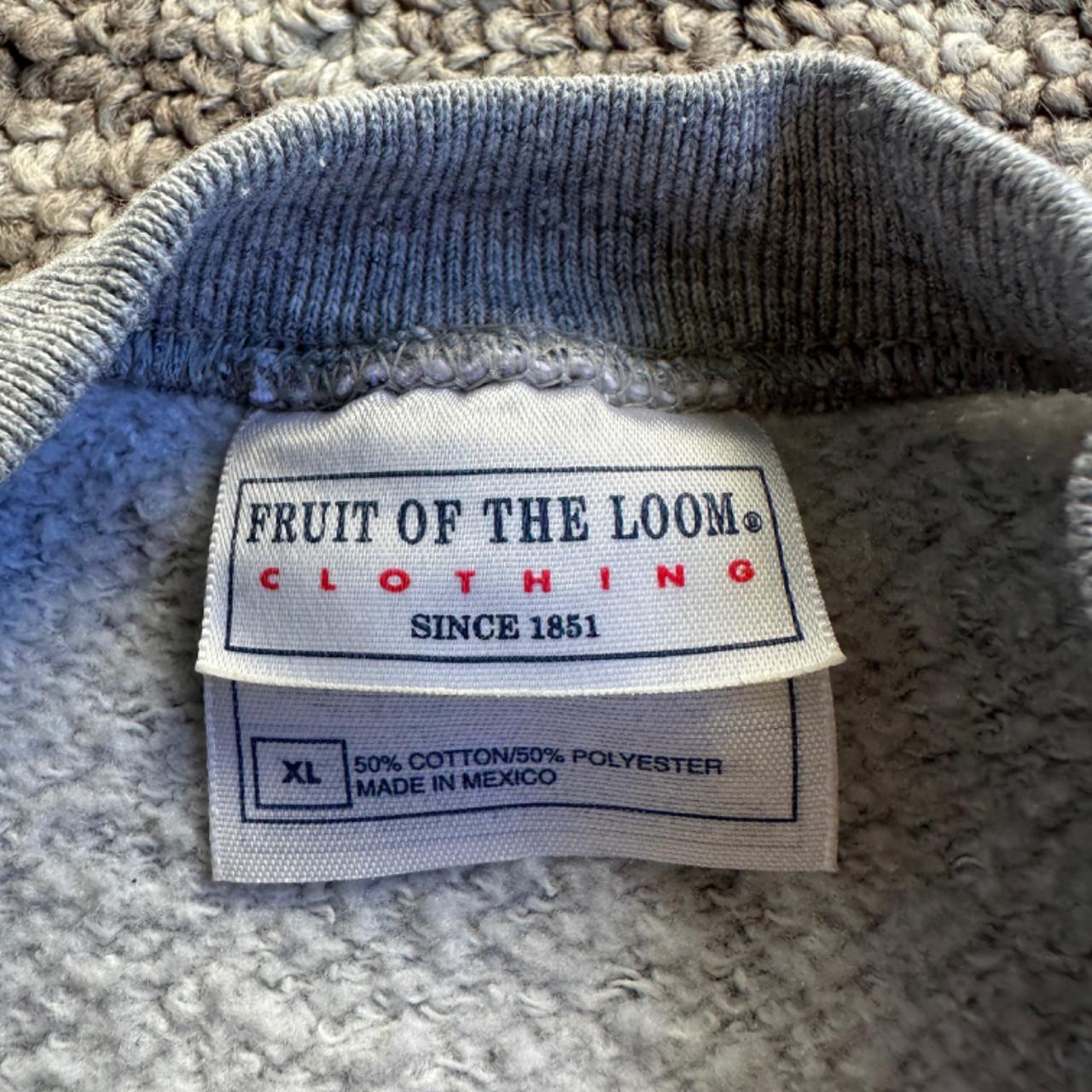 Fruit of the Loom Men's Grey Sweatshirt (3)