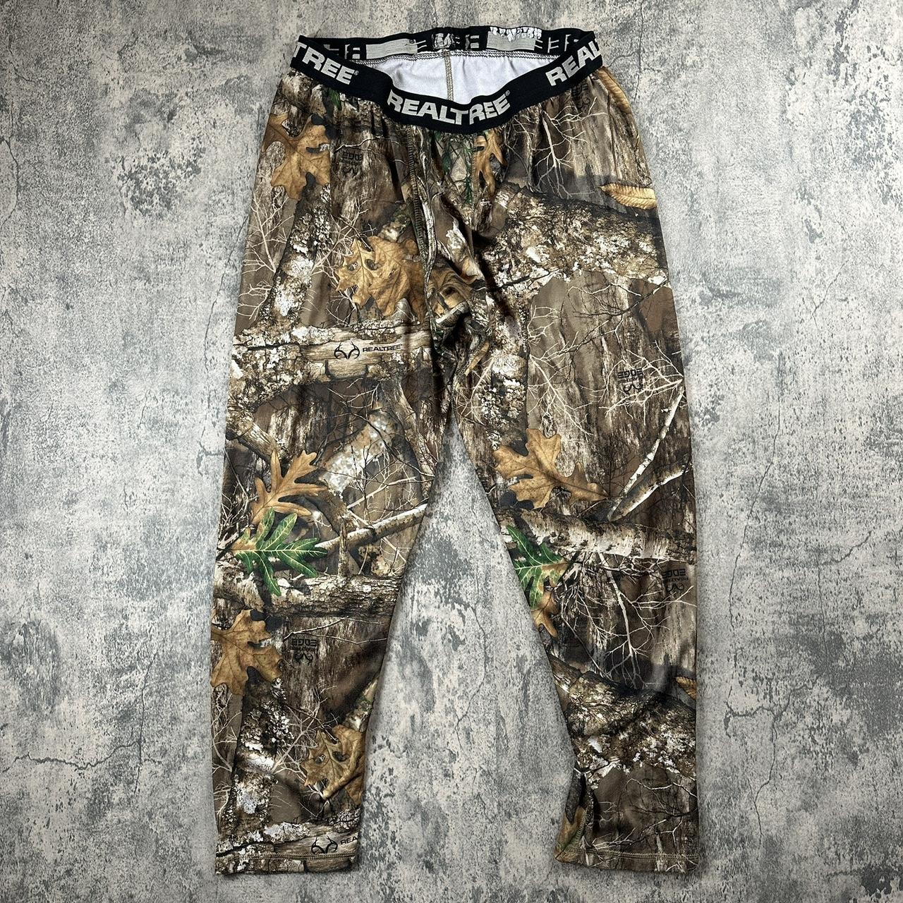 Vintage Y2k RealTree Camo Thermal Pants Size Best. Depop