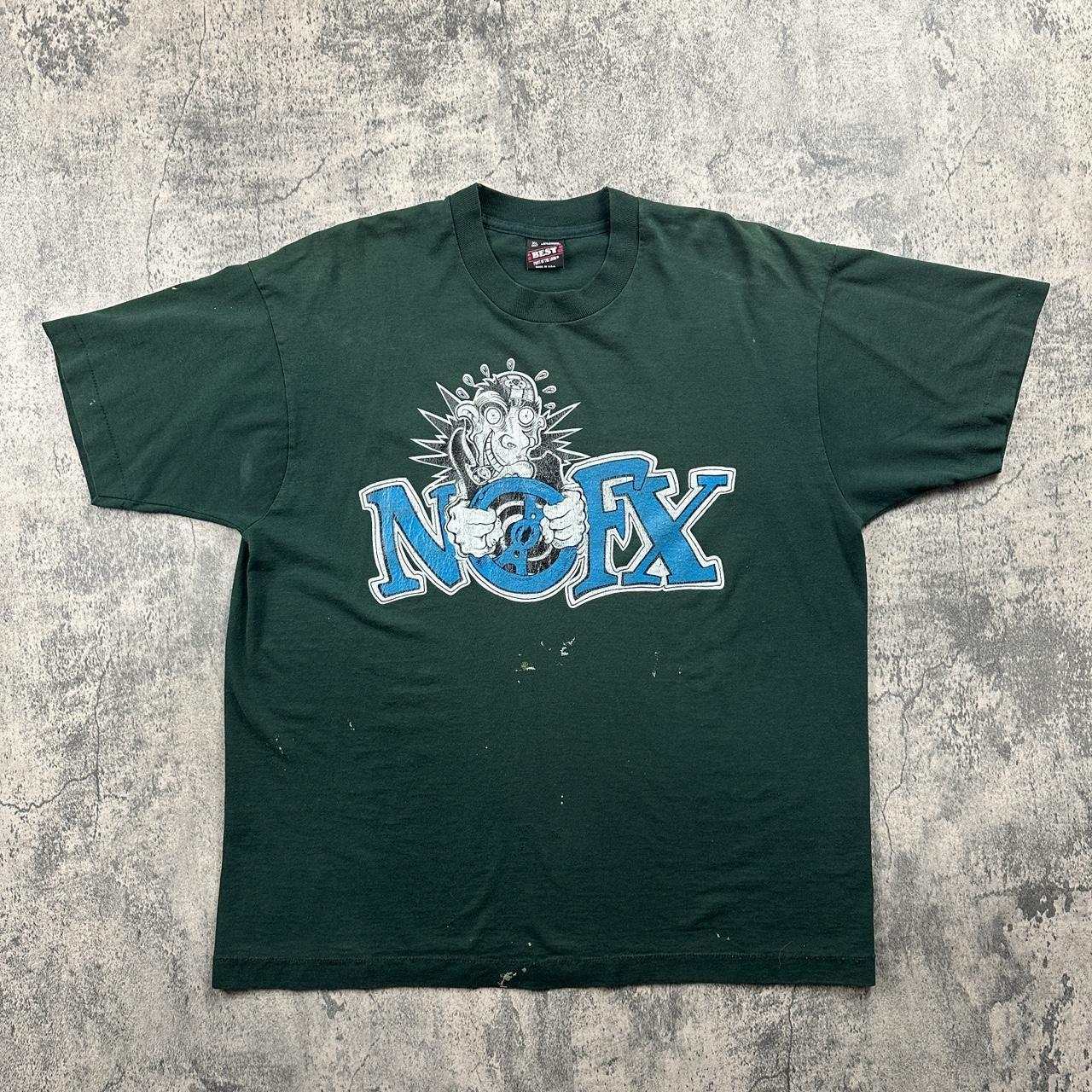 希少 FAT WRECK CHORDS Tシャツ Hazy Green NOFX Vintage Nofx Fat Wreck Chords Skate Punk Rock T Shirt - Etsy
