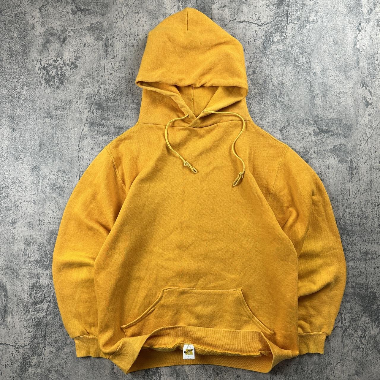 Vintage 70s Yellow Blank Russell Depop