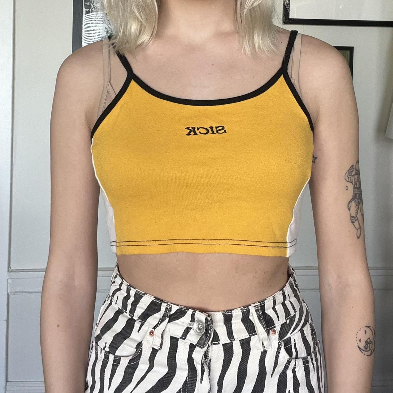 The Ragged Priest “sick” Crop Top No Longer Sold Depop