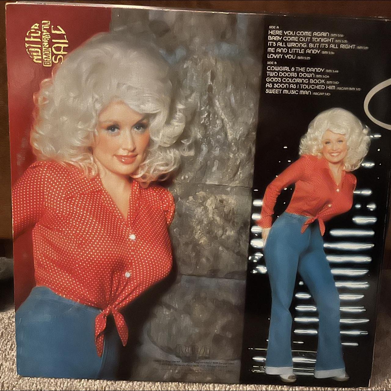 VINTAGE 1977 VINYL Dolly Parton Here You Come... Depop