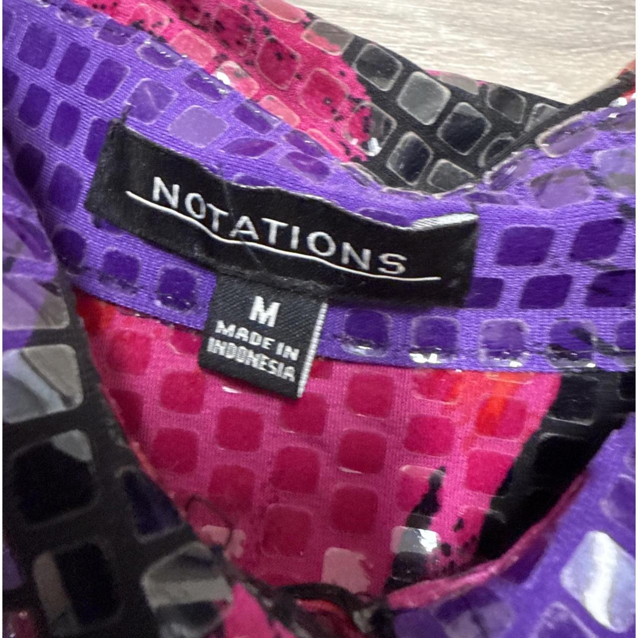 Notations Women's Jacket - Multi - M – Notations … - image 3