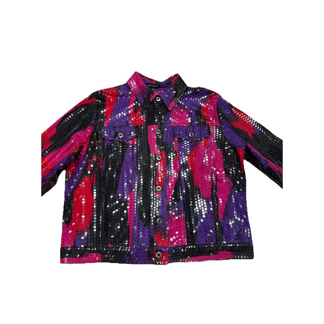 Notations Women's Jacket - Multi - M – Notations … - image 2