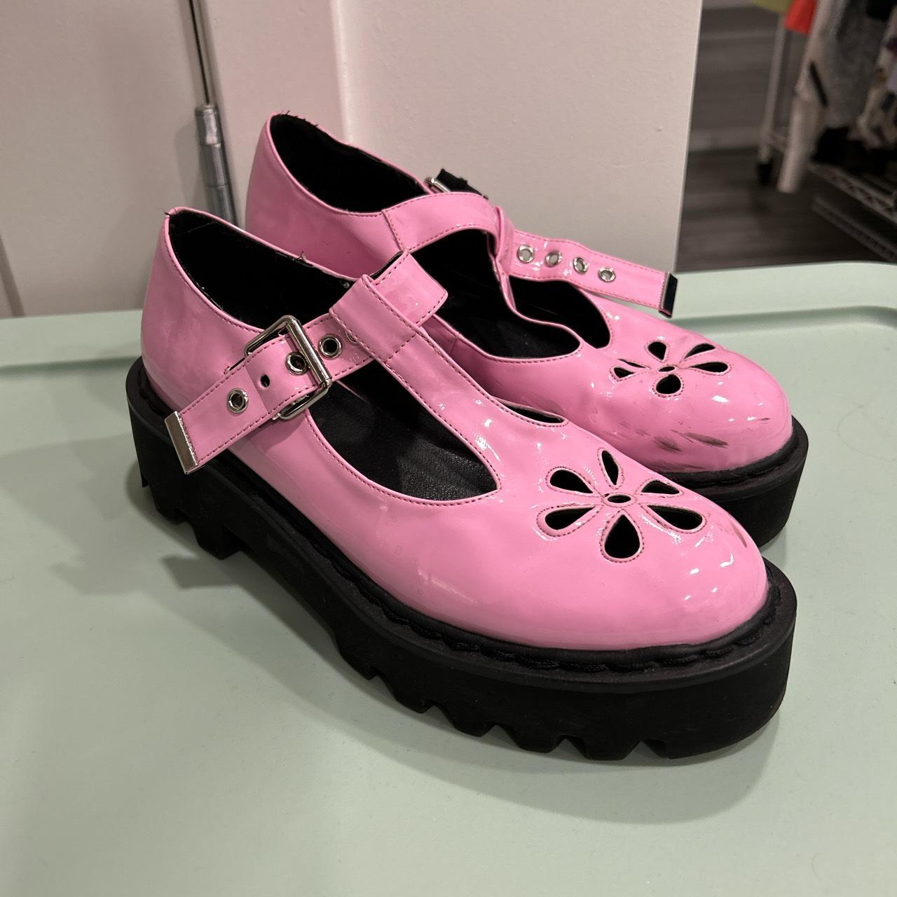 dolls kill La Moda platform pink mary janes size 7!... Depop