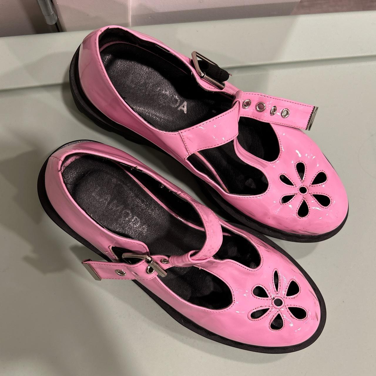 dolls kill La Moda platform pink mary janes size 7!... Depop