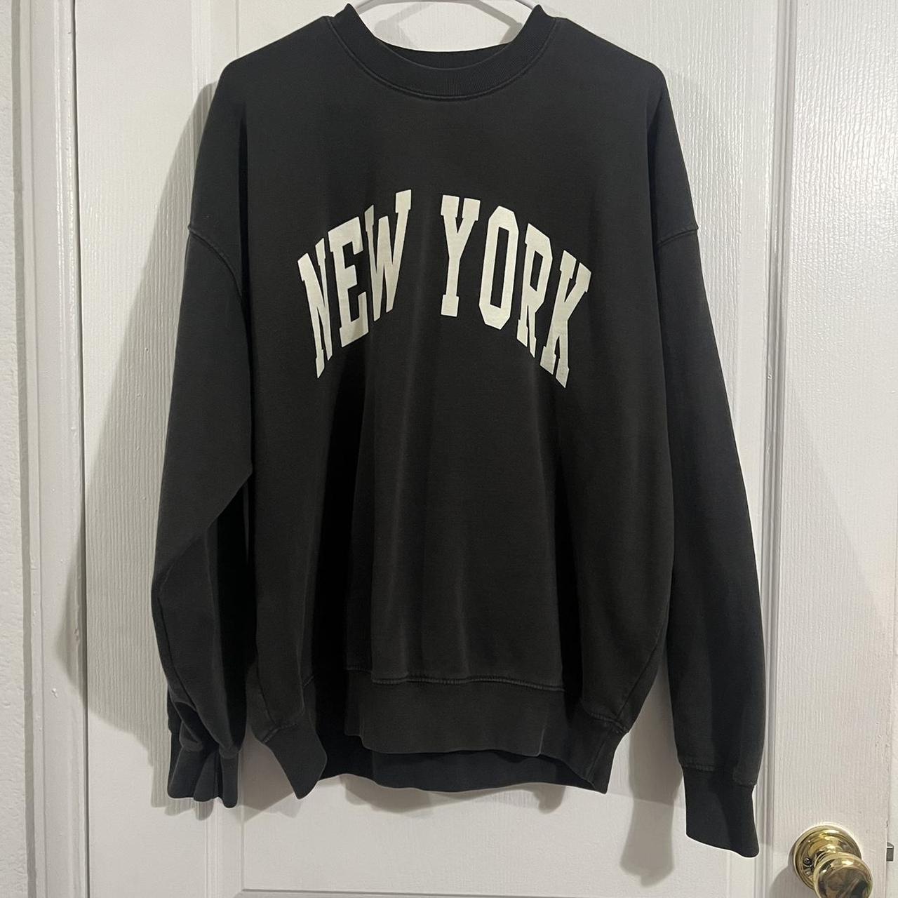 brandy melville john galt new york sweater crewneck... - Depop