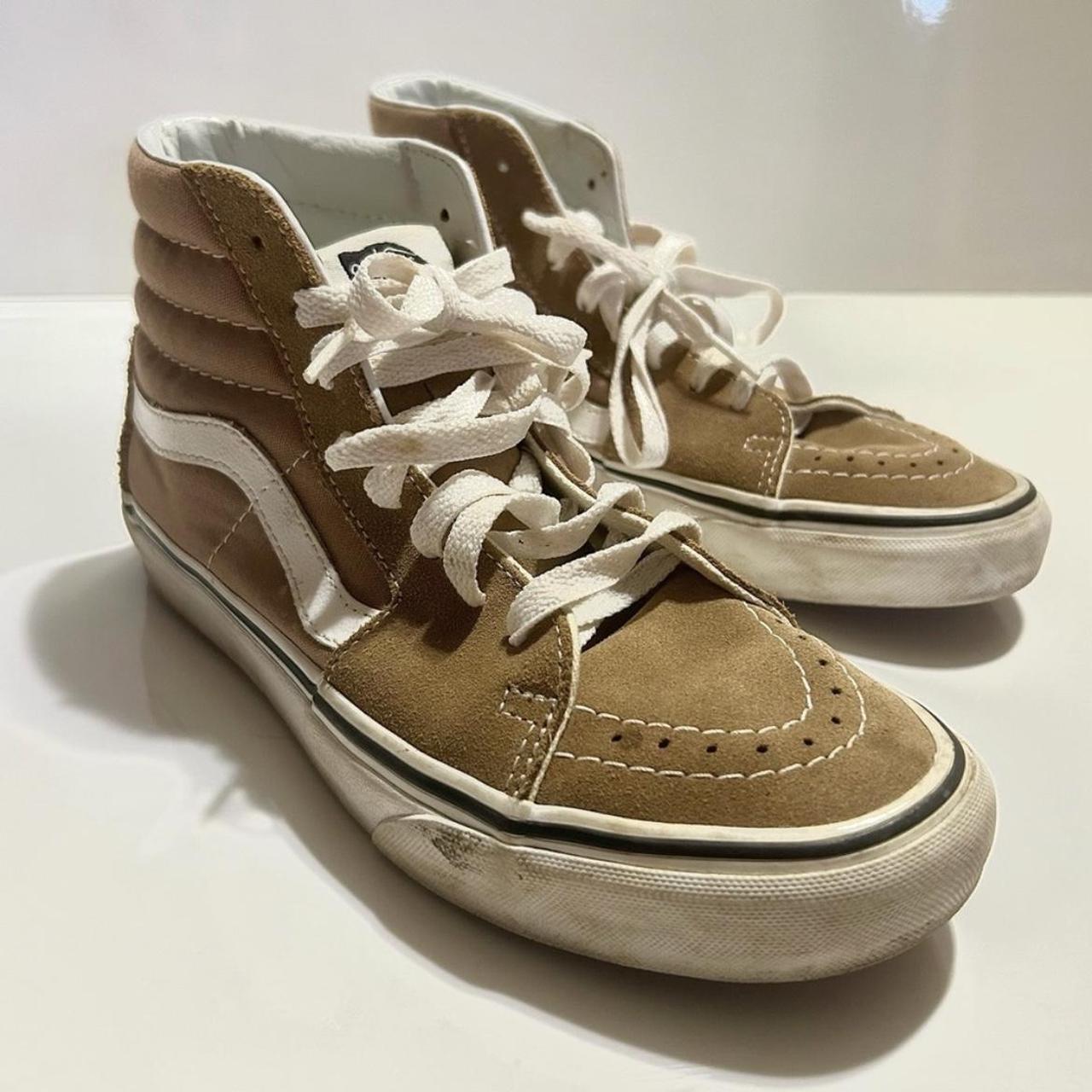 Tan sales color vans