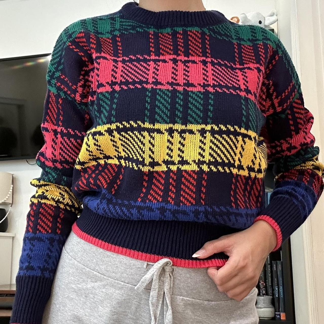 Urban outfitters clearance colorful sweater