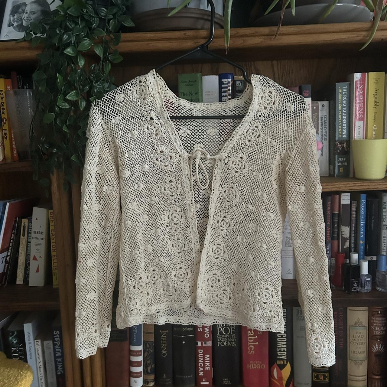 vintage Courrèges logo cardigan France製 france vintage cardigan. vintage Courrèges logo cardigan France製