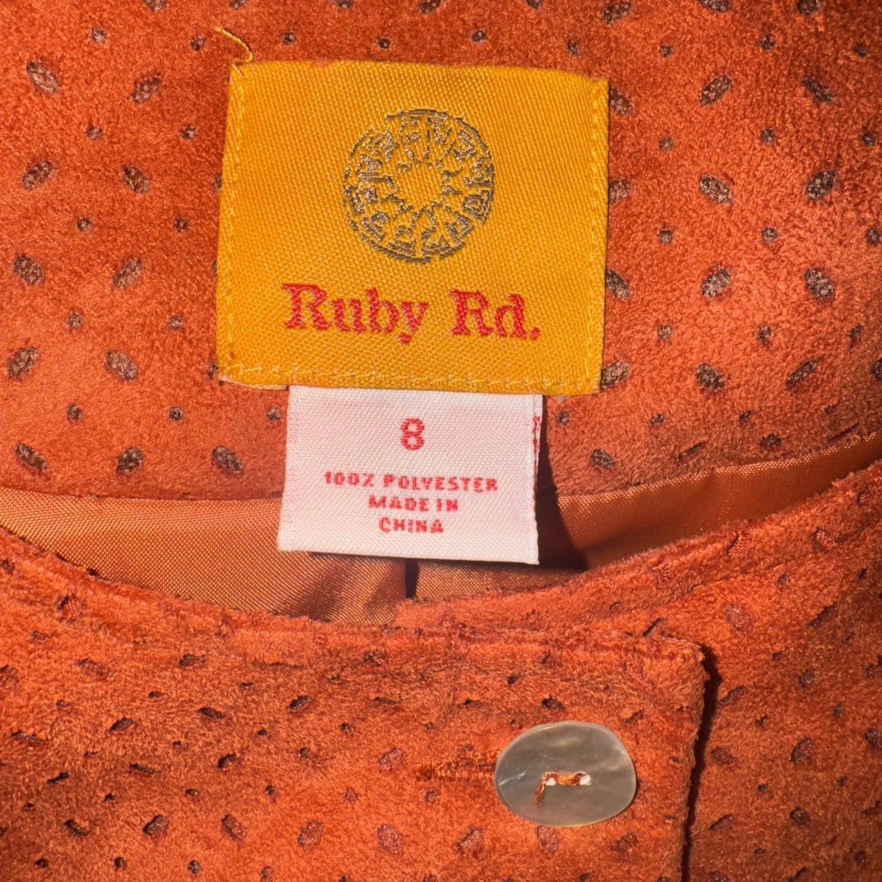Ruby Rd. Women's Blouse - Orange - 8 – Ruby Rd. o… - image 2