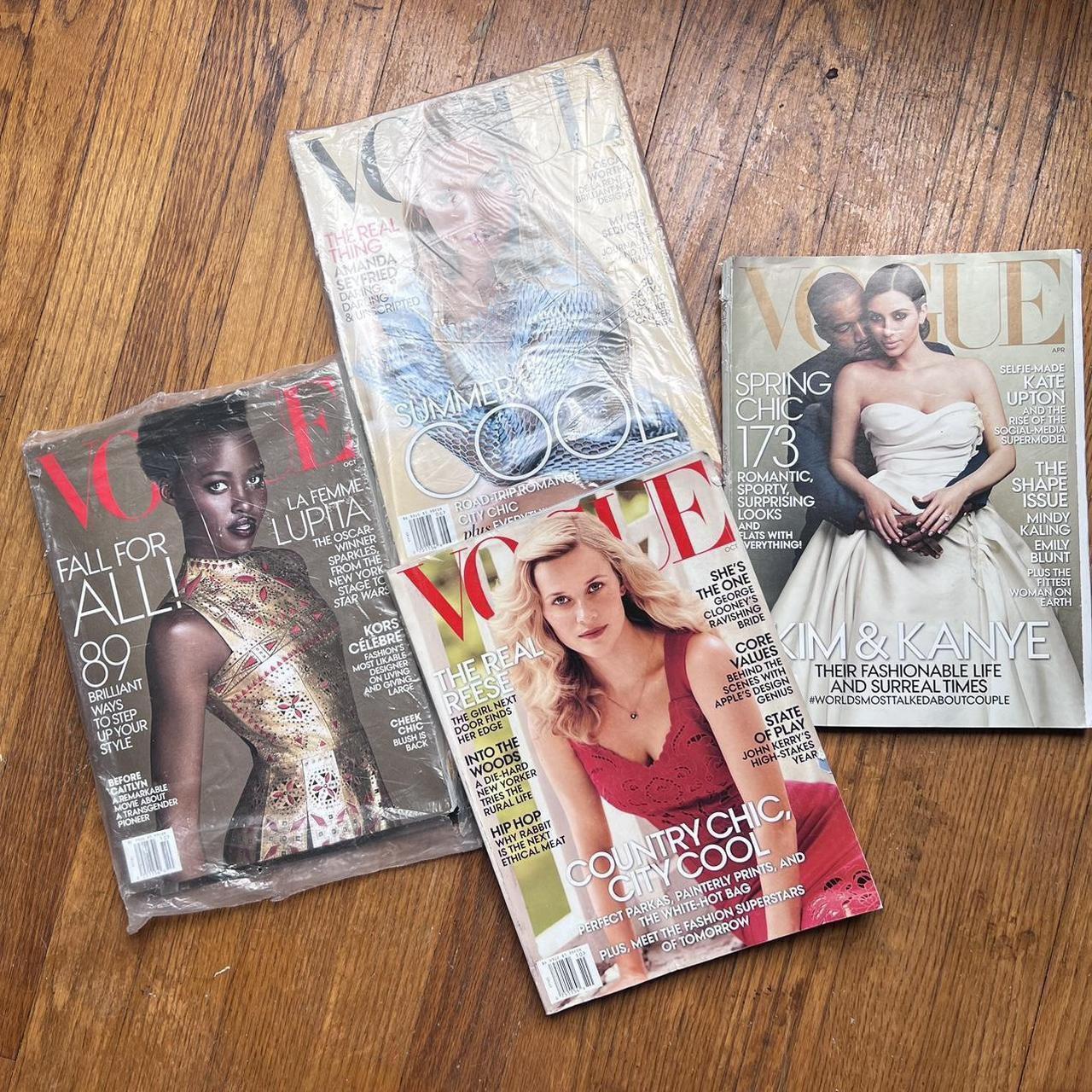 Vogue magazine Lot of 4 Kim Kardashian kanye west... | Depop, image size:1280x1280