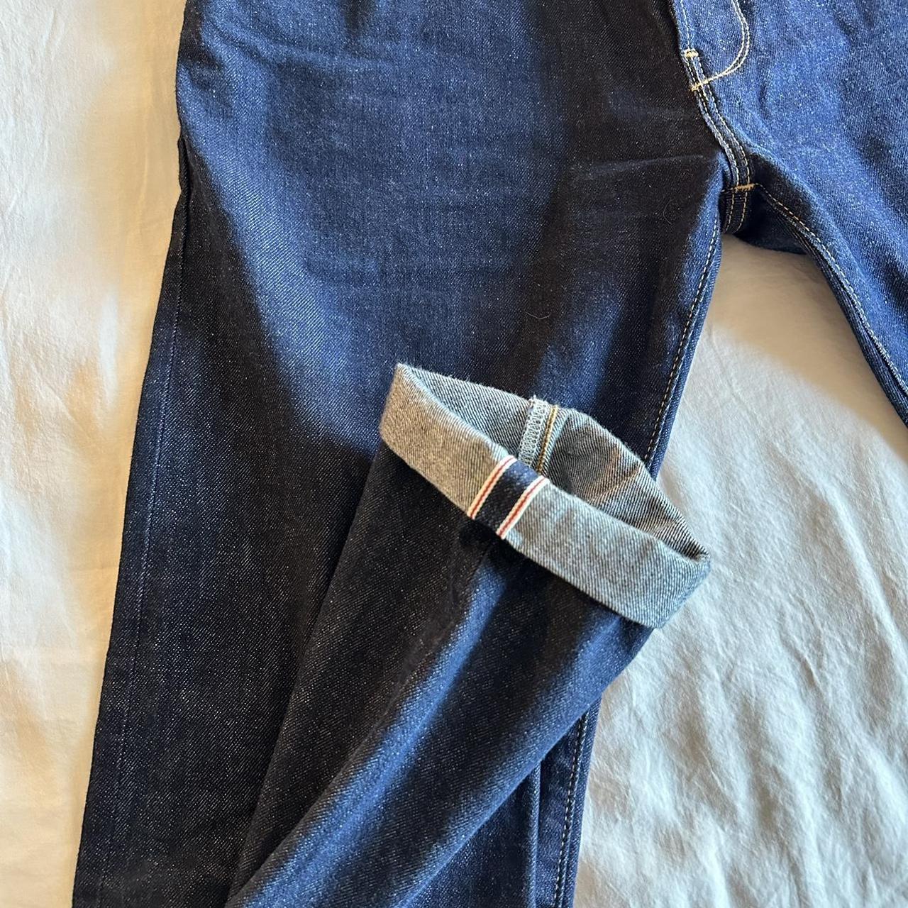 TODD SNYDER SLIM FIT SELVEDGE JEAN IN INDIGO RINSE.... - Depop