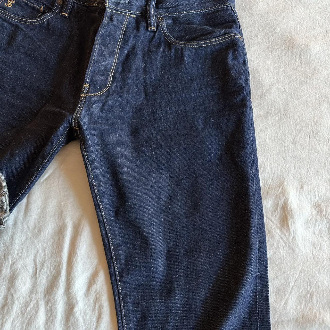 TODD SNYDER SLIM FIT SELVEDGE JEAN IN INDIGO RINSE.... - Depop