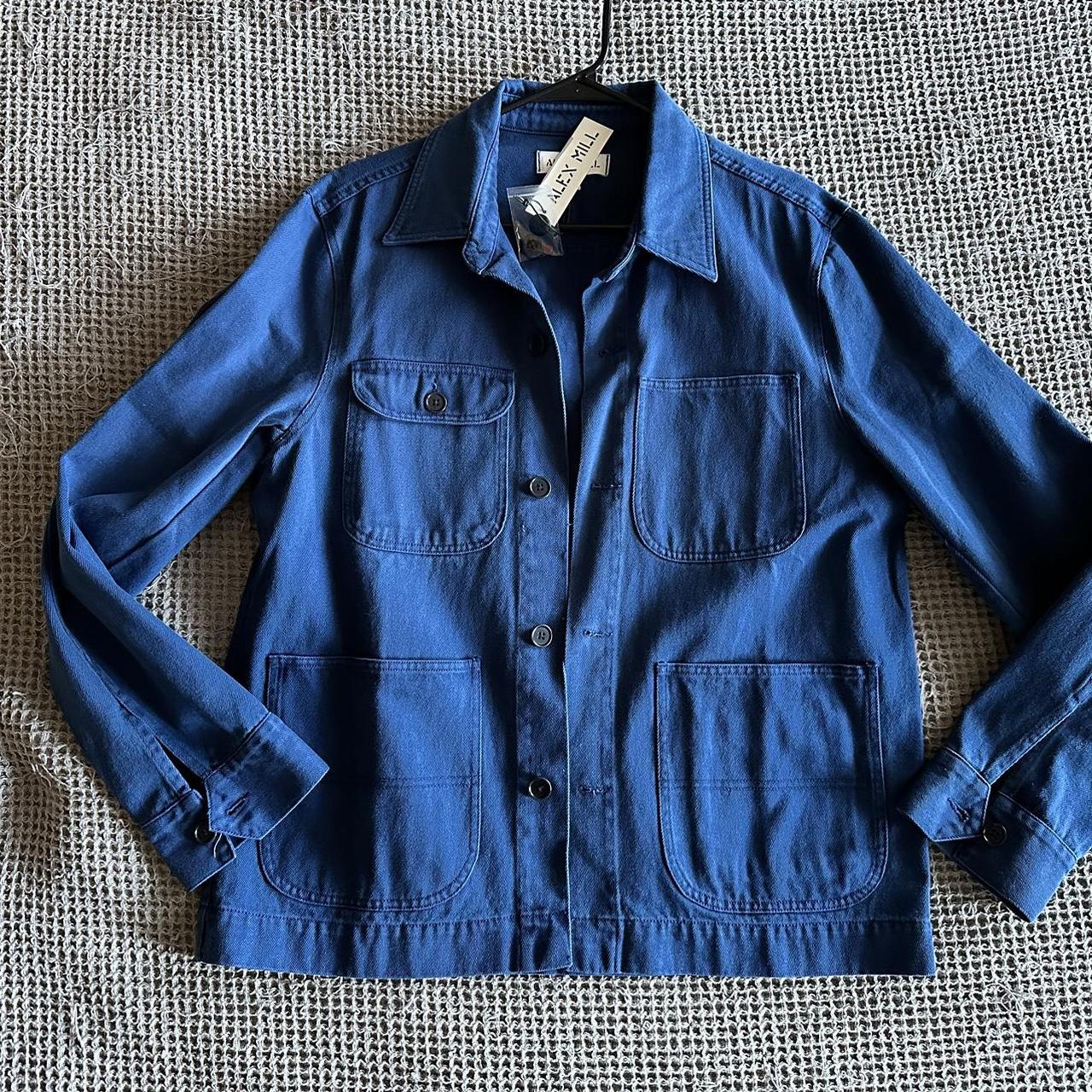 Alex Mill Garment Dyed Work Jacket in Recycled... - Depop