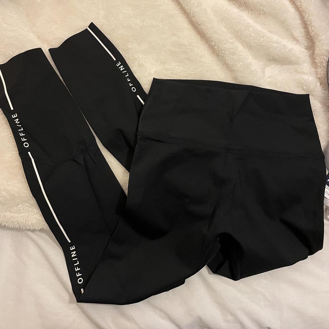 black arie offline leggings - Depop