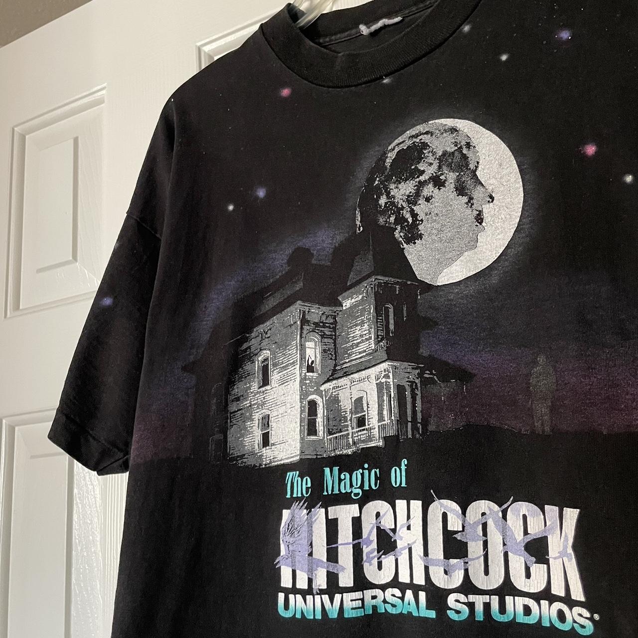 The Magic of Alfred hot Hitchcock Universal Studios Shirt