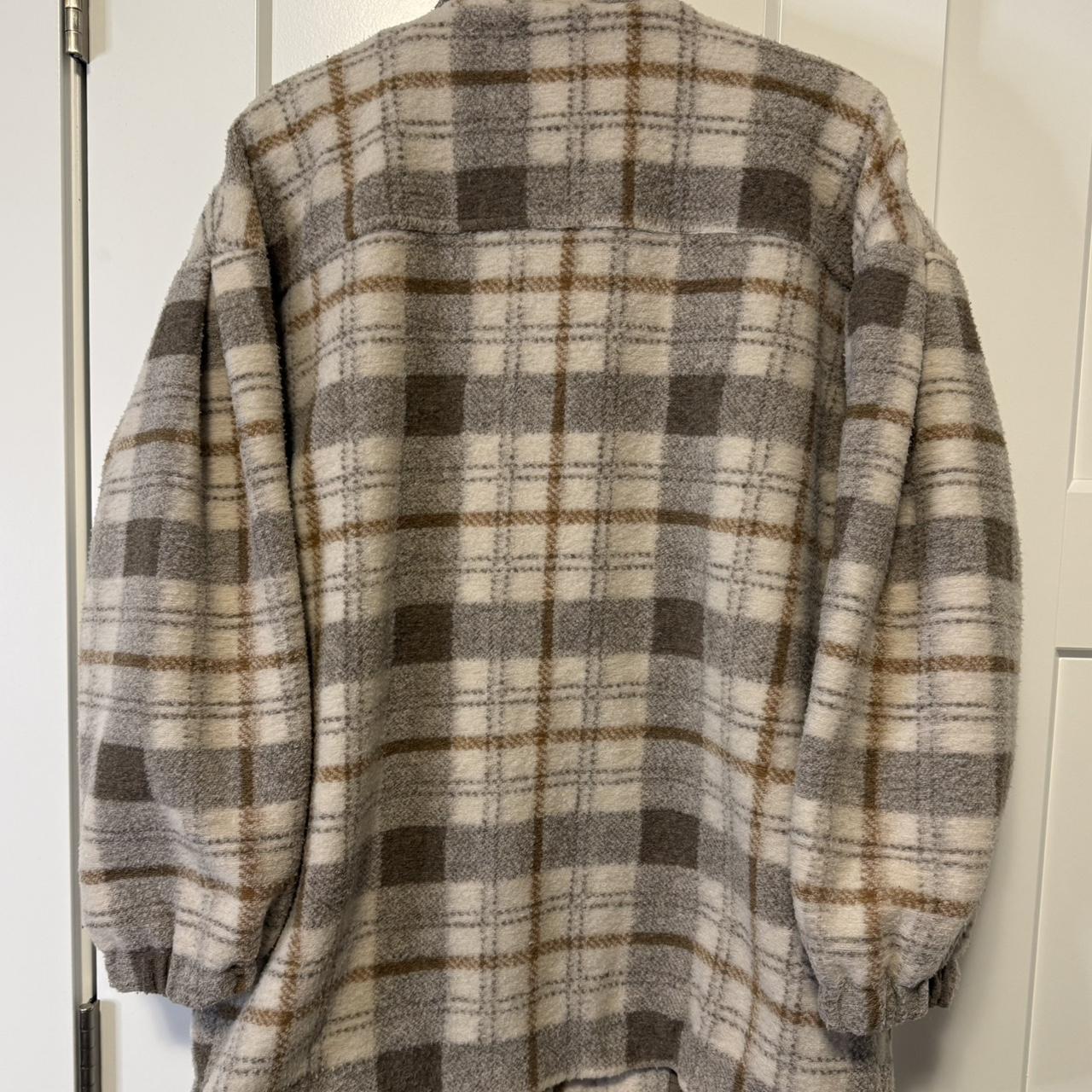 Universal Thread Women's Shacket Jacket - Brown/M… - image 3