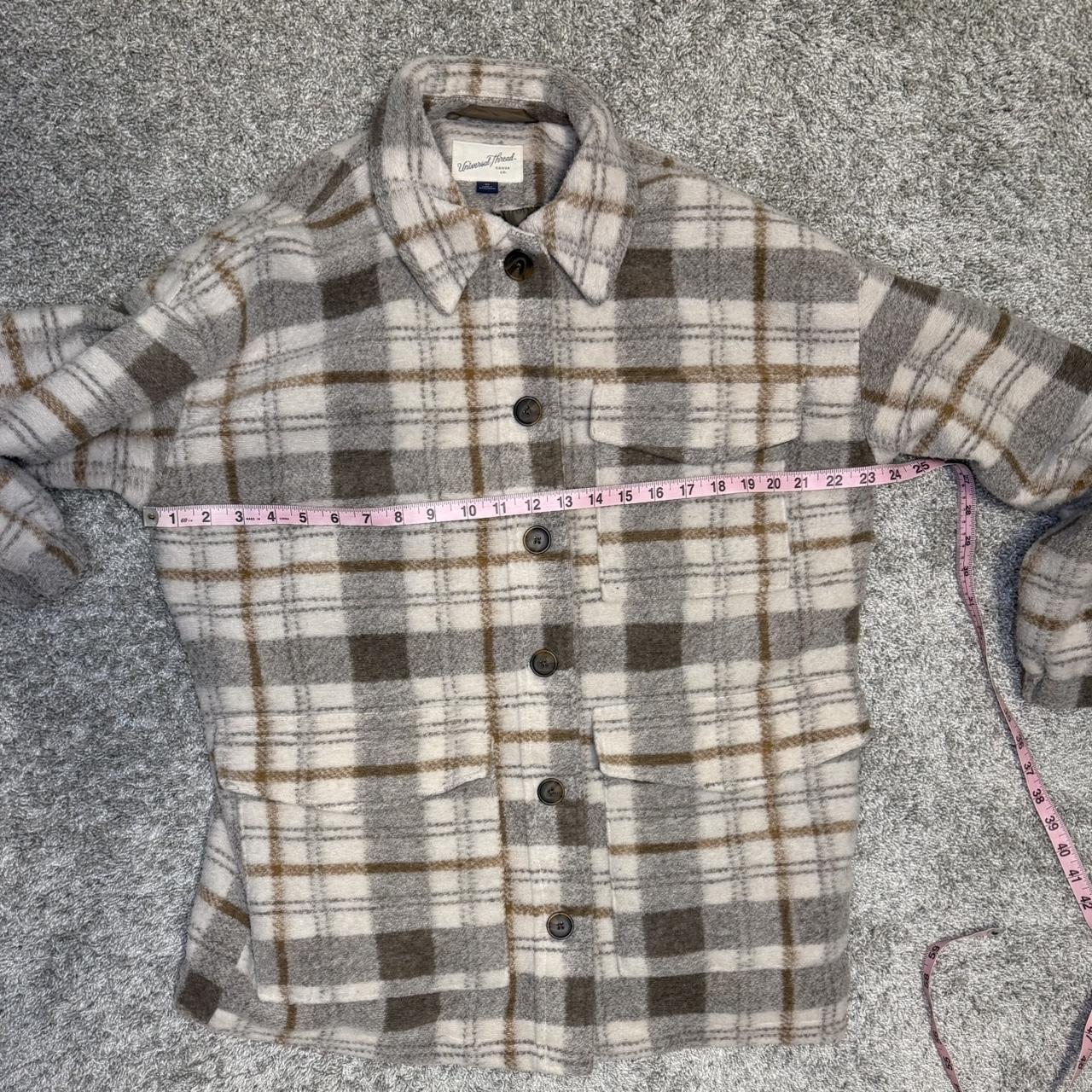 Universal Thread Women's Shacket Jacket - Brown/M… - image 7