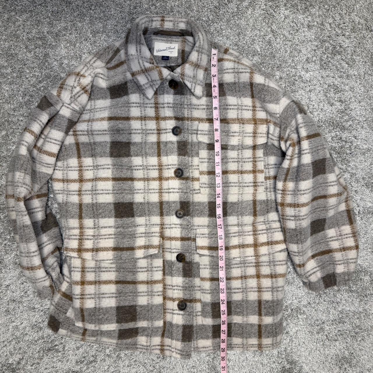 Universal Thread Women's Shacket Jacket - Brown/M… - image 8