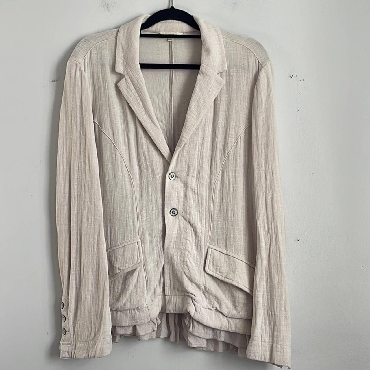 Women's Cream Tailoredjackets Depop