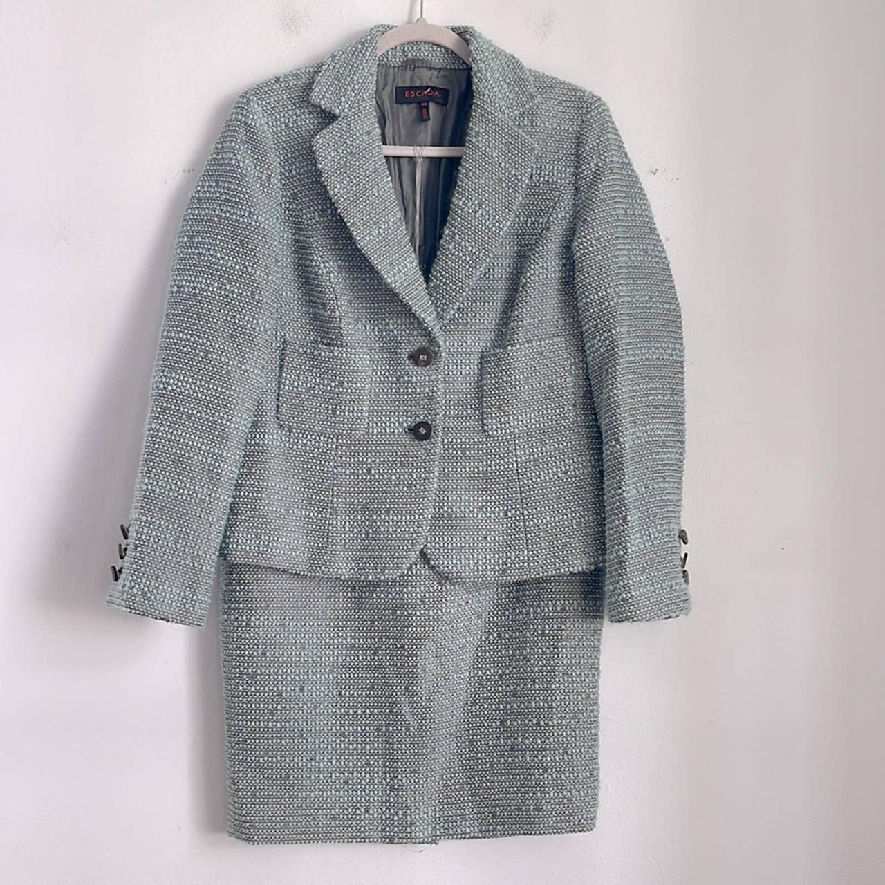 Escada tweed deals blazer