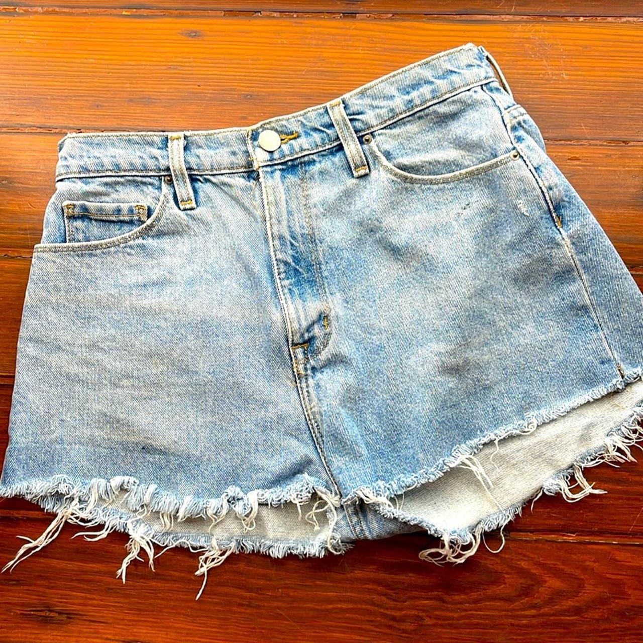 BDG cutoff hi rise denim jeans shorts sz 30 Waist: - Depop
