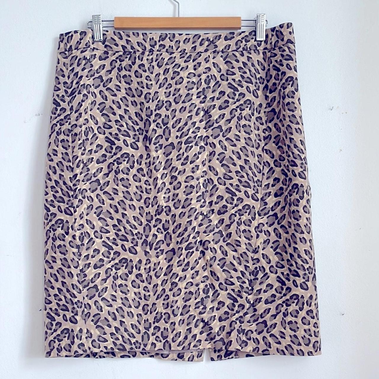 Leopard print skirt loft hotsell