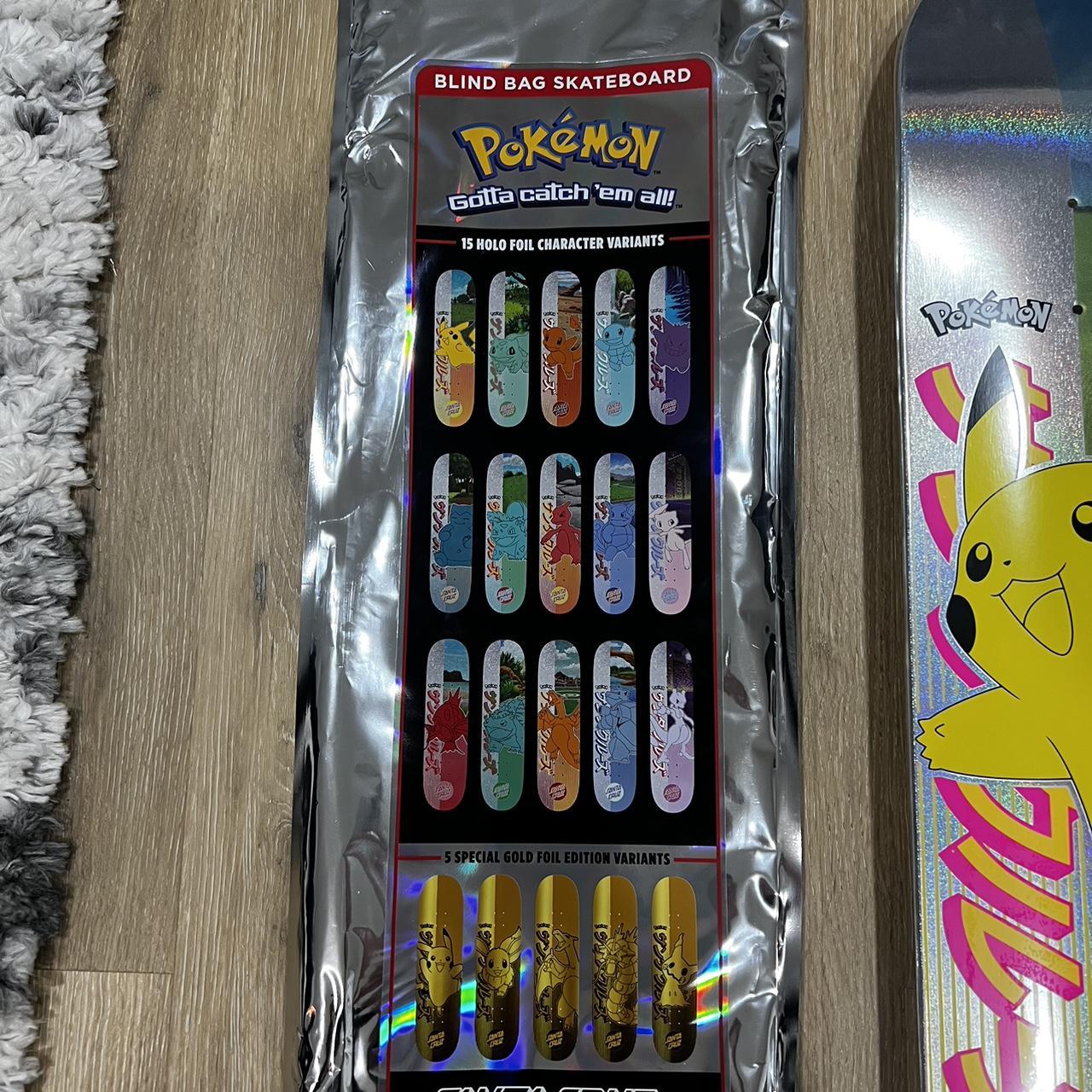 Pokémon X Santa Cruz Pikachu Skateboard Pikachu... - Depop