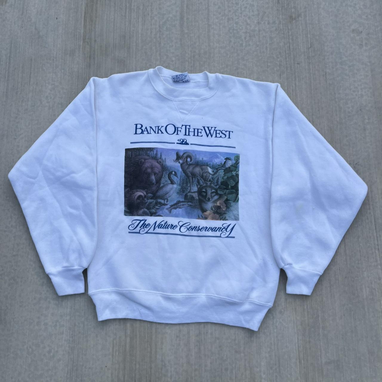 bank-of-the-west-crewneck-sweatshirt-the-nature-depop